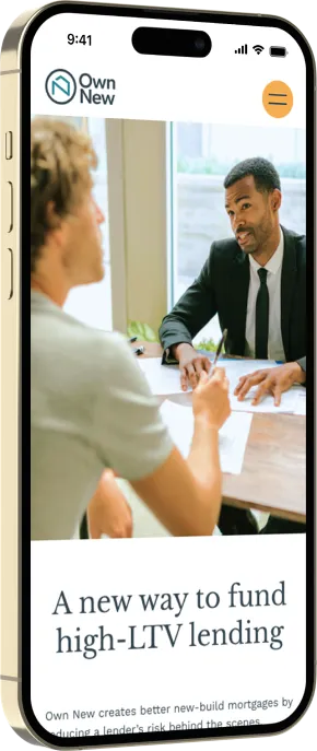 Ownnew phone mockup