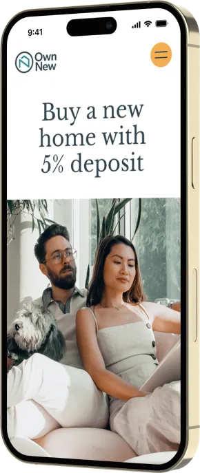 Ownnew phone mockup